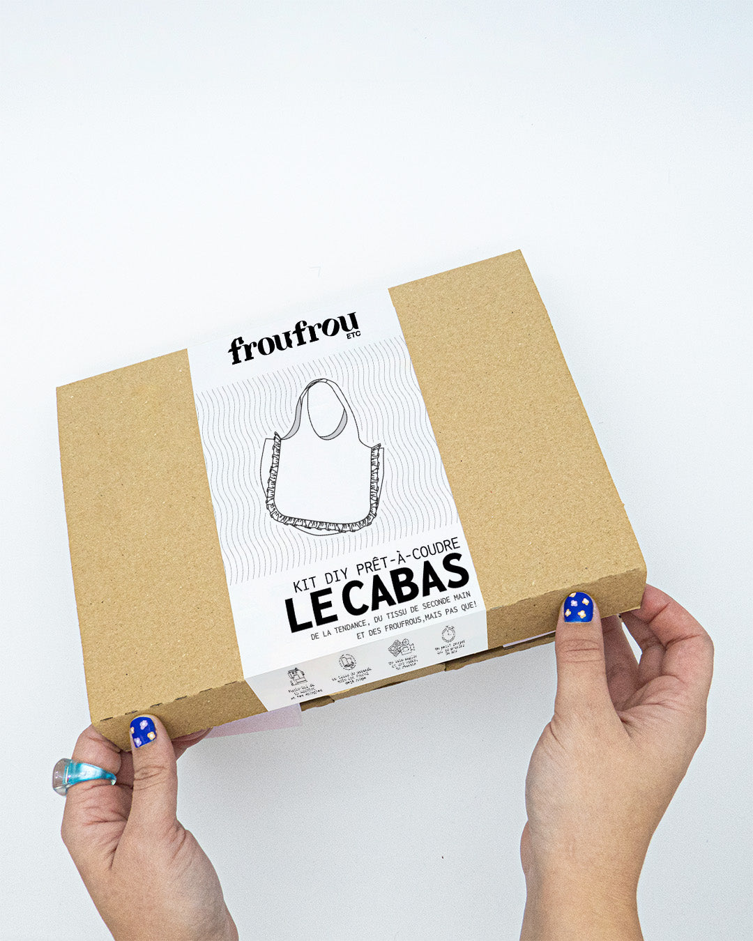 Kit couds ton cabas à froufrou