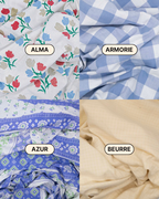 Kit couds ta housse de coussin à froufrou