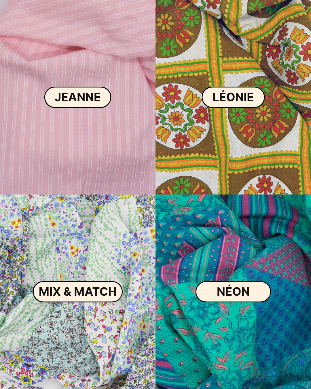 Kit couds ta housse de coussin à froufrou