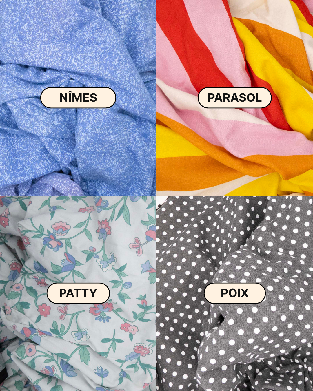 Kit couds ta housse de coussin à froufrou