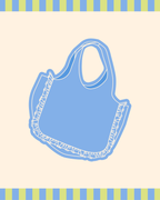 Patron "Le Cabas" à froufrou